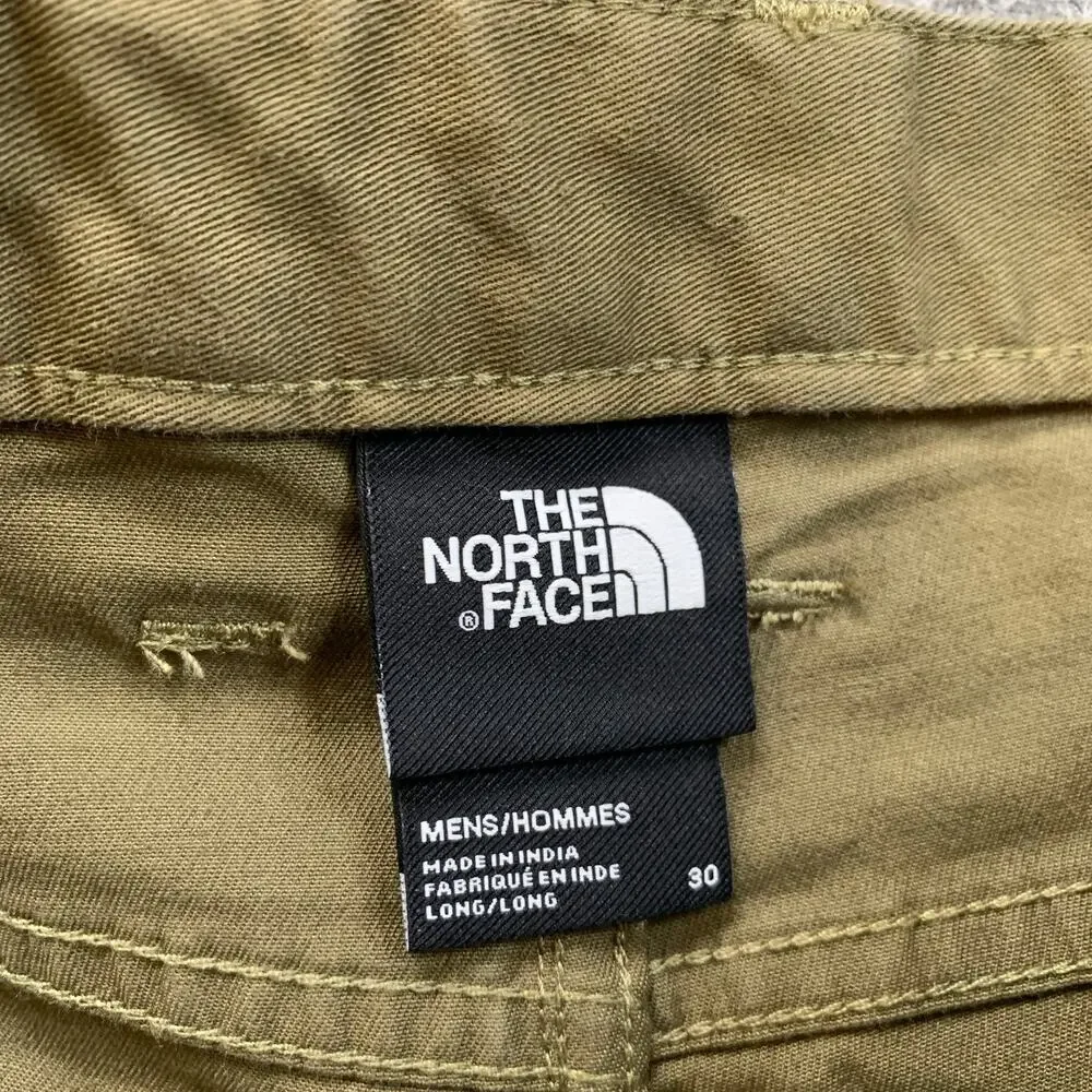 The North Face Pants Mens 30 Moss Green Motion Stretch Cotton Straight Chino